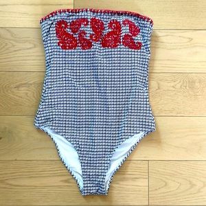 OndadeMar Colombia designer, one-piece bathing suit